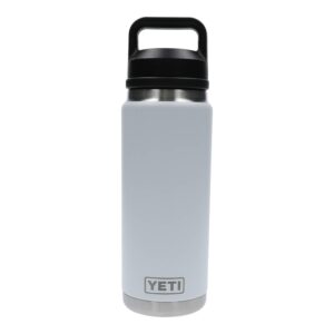 YETI BOTTLE BACK WHITE
