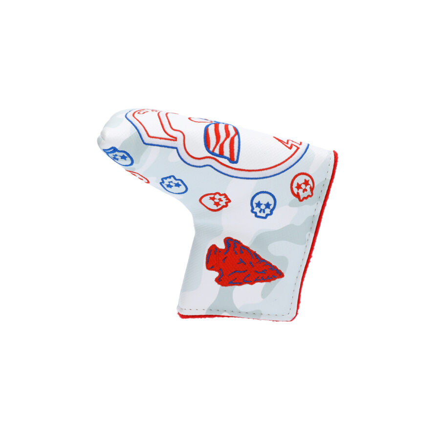 SWAG Golf Americana Skull Blade Headcover - Thumbnail 2