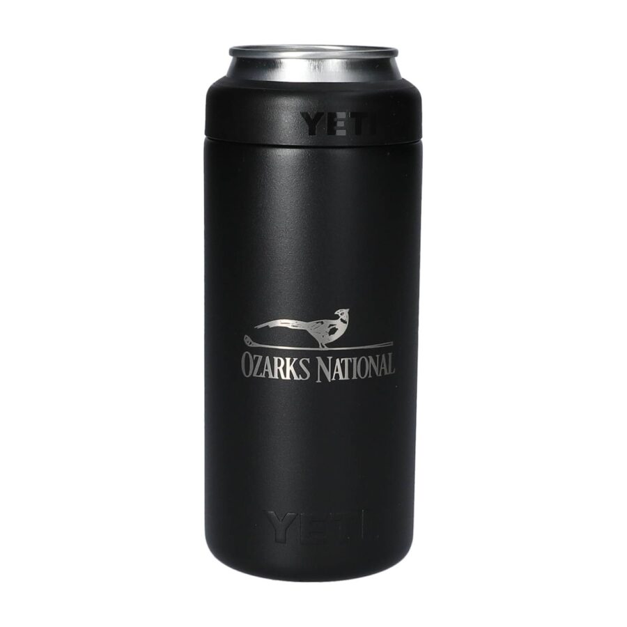 YETI ON SLIM BLACK