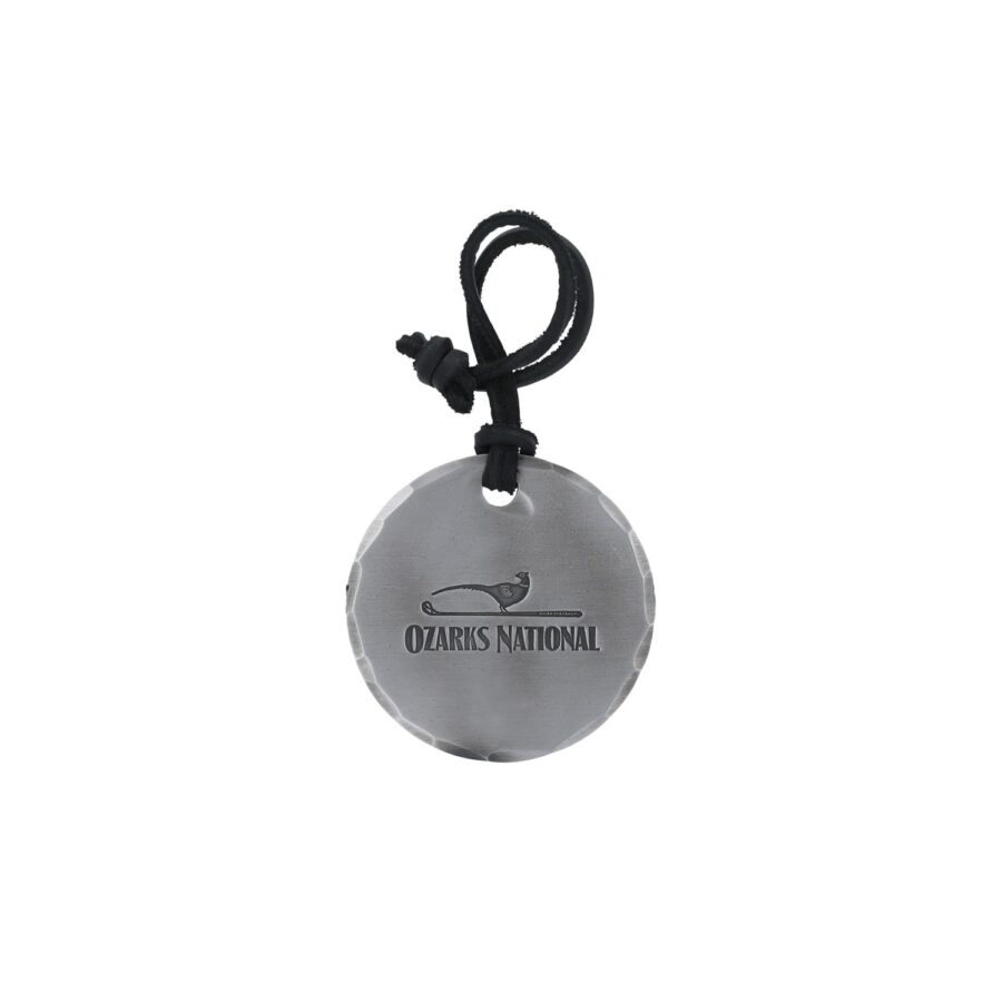 ON Seamus bag tag steel