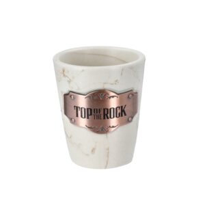 Top of the Rock Ceramic Shot Glass