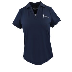 PETER MILLAR Payne's Valley Betty Short Sleeveless Drop V Polo