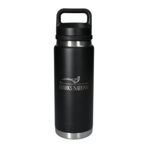 YETI ON BOTTLE BLACK