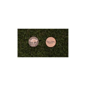 PACIFIC GOLF Ball marker 1"- Buffalo Ridge