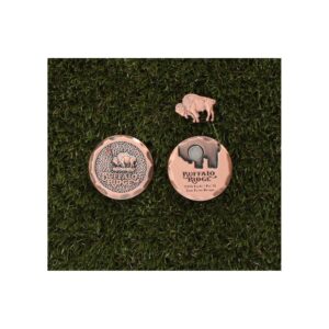 PACIFIC GOLF Mondomark and Ball Marker- Buffalo Ridge
