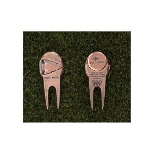 PACIFIC GOLF Divot Tool & Ball Marker- Top of the Rock