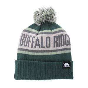 Knit Pom Beanie- Buffalo Ridge