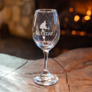 Big Cedar Lodge Wine Glass