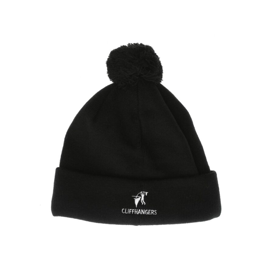 CH BLACK BEANIE FRONT