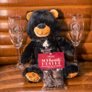 BIG CEDAR VALENTINES DAY CHAMPAGNE GIFT SET