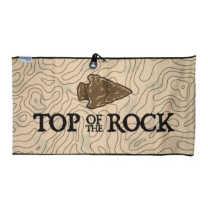 PIN HUNTERS TOP OF THE ROCK GOLF TOWEL