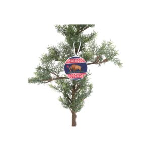 Hand Stitched Buffalo Ridge Fairilse Ornament