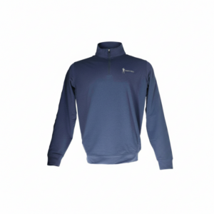 PETER MILLAR Perth Melange 1/4 Zip- PAYNE'S VALLEY