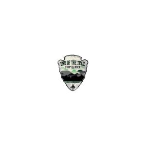 TOP OF THE ROCK ARROWHEAD Sticker