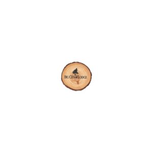 Big Cedar Lodge Wooden Fridge Magnet