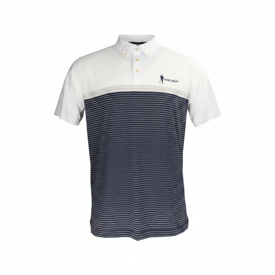 PV PM WHITE NAVY STRIPE